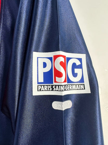 PSG 2001/02 Home Shirt – Long Sleeve (Ronaldinho Era)