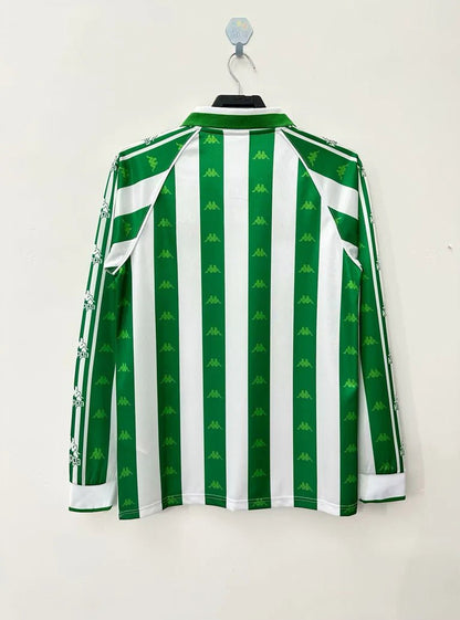 Real Betis 1995/97 Home Shirt – Retro Edition - Short & Long Sleeves - Retro MatchdayRetro MatchdayReal BetisL