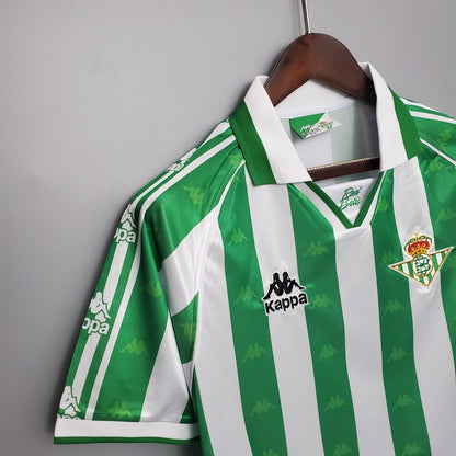 Real Betis 1995/97 Home Shirt – Retro Edition - Short & Long Sleeves - Retro MatchdayRetro MatchdayReal BetisL