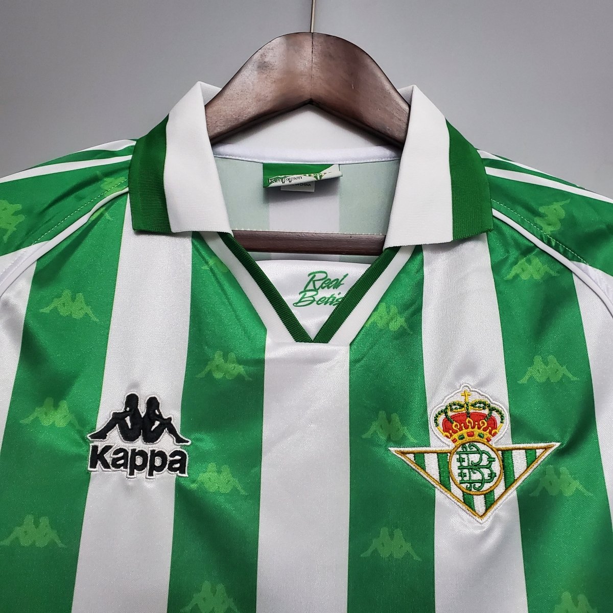 Real Betis 1995/97 Home Shirt – Retro Edition - Short & Long Sleeves - Retro MatchdayRetro MatchdayReal BetisL