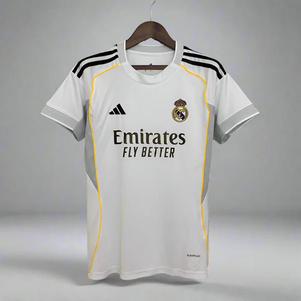 Real Madrid 2025/26 Home Shirt - Long & Short SleevegetOption Real Madrid Retro Matchday