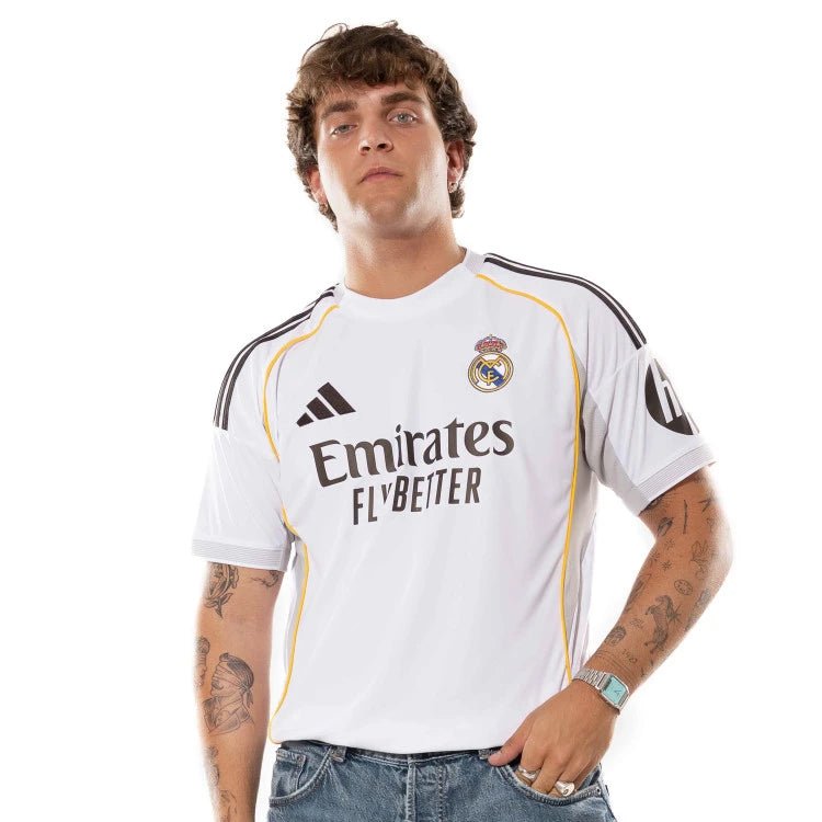 Real Madrid 2025/26 Home Shirt - Long & Short SleevegetOption Real Madrid Retro Matchday