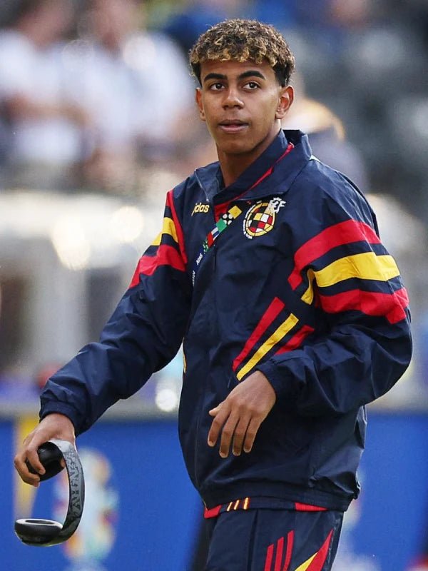 Spain National Team Adidas Windbreaker – Vintage Football Jacket (1996–98) - Retro MatchdayRetro MatchdaySpainS